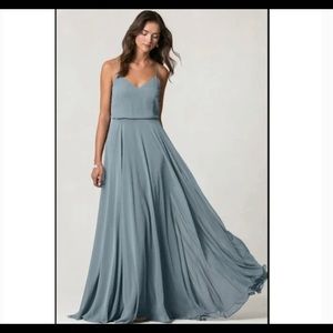 Jenny Yoo Inesse Bridesmaid dress in Mineral